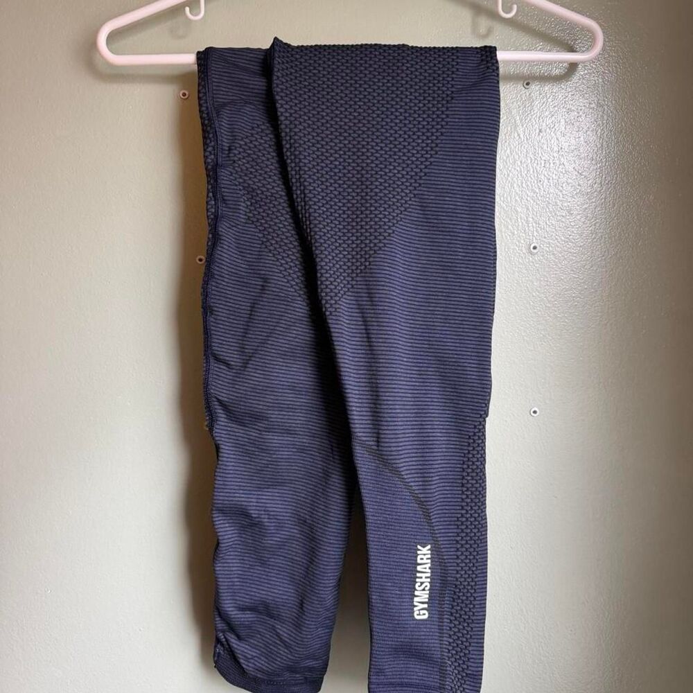 Gymshark Women's Navy and Blue Leggings